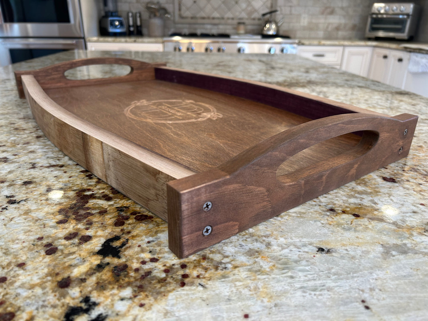 Wine Stave Serving Tray