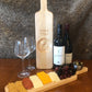 "Wine Time" Themed Baguette / Charcuterie Board