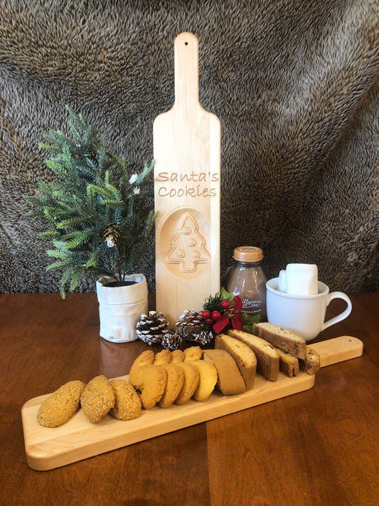 "Christmas" Themed Baguette / Charcuterie Board